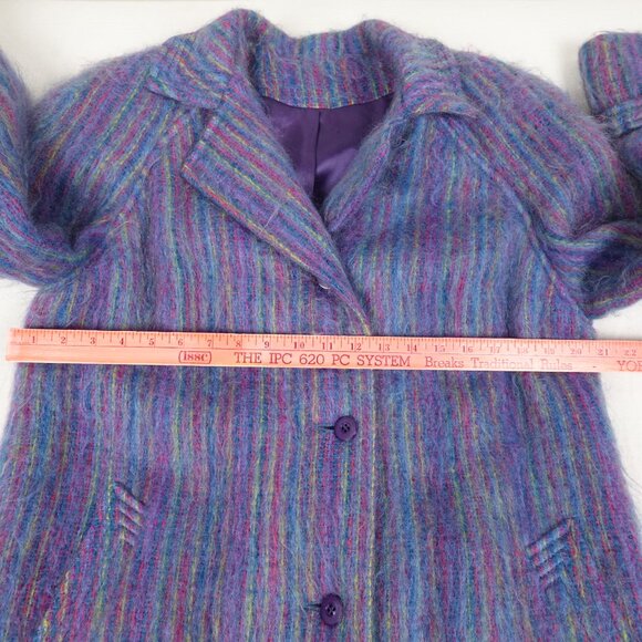 Vintage Bardolino Luxury Mohair Coat Monteselli Original by Primrose Women's S - Picture 13 of 15